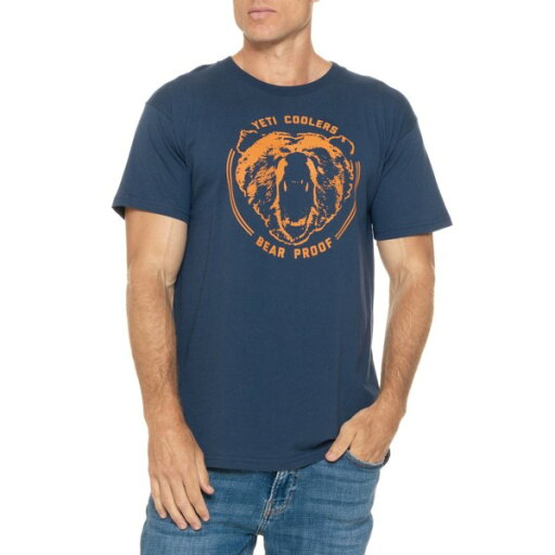 【送料無料】 イエティ メンズ Tシャツ トップス YETI Bear Proof T-Shirt - Short Sleeve Navy 【送料無料】 イエティ メンズ Tシャツ トップス YETI Bear Proof T-Shirt - Short Sleeve Navy