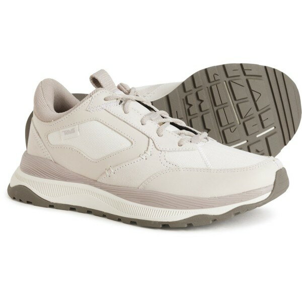 テバ レディース シューズ スニーカー レザー Teva Terrawave Sneakers - Leather (For Men and Women) Blanc