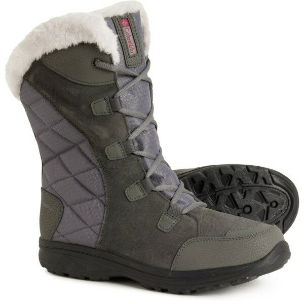 コロンビア レディース シューズ ブーツ・レインブーツ Columbia Sportswear Ice Maiden II Omni-Tech Snow Boots - Waterproof Insulated (For Women) Shaleのサムネイル