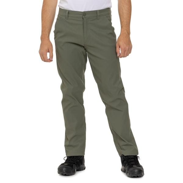 エディー バウアー メンズ ボトムス カジュアルパンツ スリムフィット Eddie Bauer Slim Fitechino Pants - UPF 50+ Spruce(4)