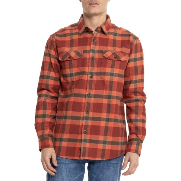 クイックシルバー メンズ トップス シャツ Quiksilver Waterman Dawn Patrol Flannel Shirt - Long Sle..