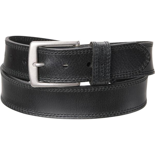 ラッキーブランド メンズ アクセサリー ベルト レザー Lucky Brandouble-Stitched Hand-Tacked Belt - ..
