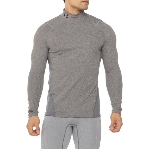 アンダーアーマー メンズ トップス シャツ モックネック Under Armour ColdGear Fitted Mock Neck Shir..