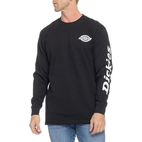 ディッキーズ メンズ トップス Tシャツ トール ロゴ Dickies Tallogo T-Shirt - Long Sleeve Black ブラック