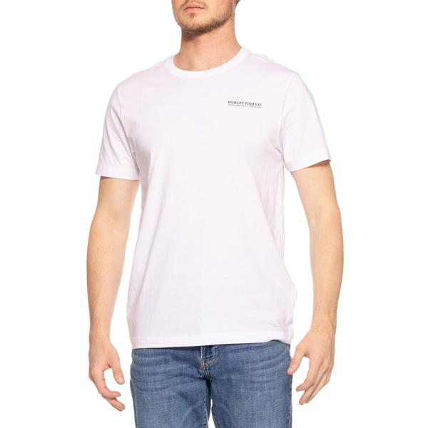 ハーレー メンズ トップス Tシャツ Hurley Mahi T-Shirt - Short Sleeve White ホワイト