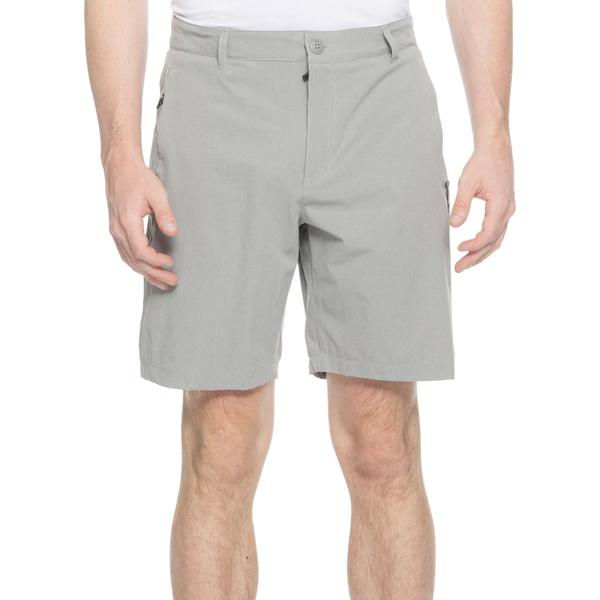 クイックシルバー メンズ ボトムス ハーフパンツ・ショーツ ショートパンツ Quik silver Fisherman Double Zipocket Amphibian Shorts - UPF 50 Gray グレー