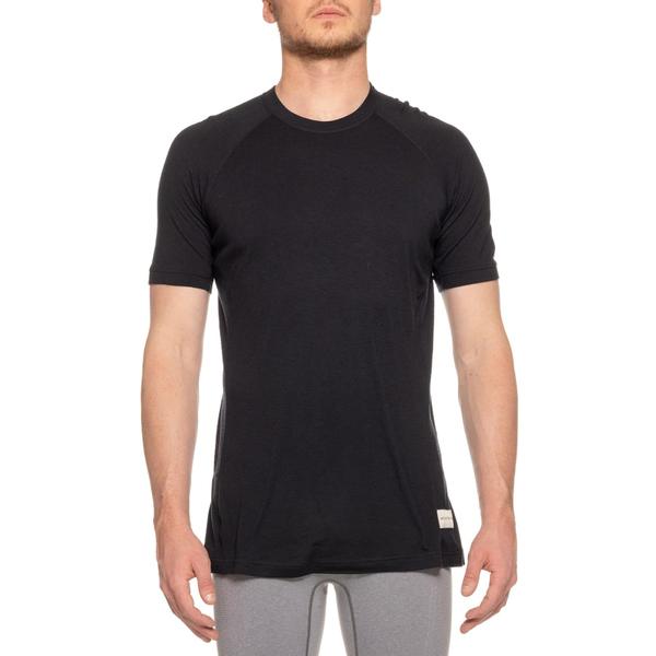 アーティレクト メンズ トップス Tシャツ ウール ARTILECT Boulder 125 Base Layer Top - Merino Woolong Sleeve Black ブラック