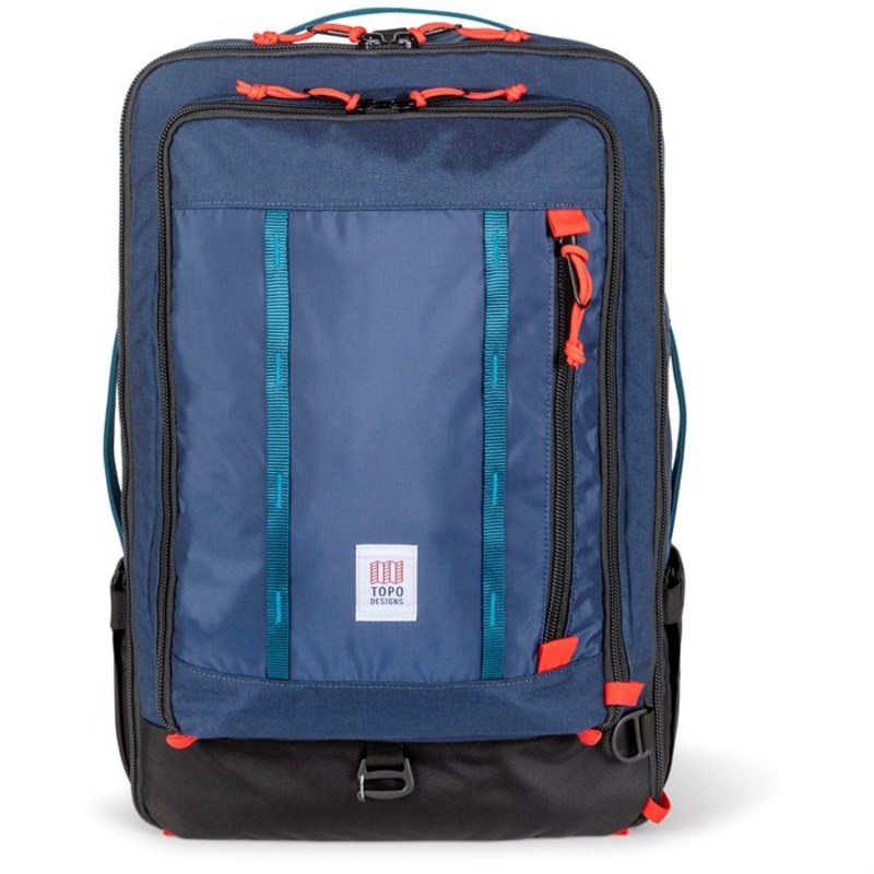 yz g|EfUC Y X[cP[X obO Topo Designs Global 40L Travel Bag Navy/Navy