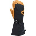 【送料無料】 ゴルディーニ メンズ 手袋 アクセサリー Gordini Elias Gauntlet Mittens Black/Tan
