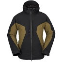 【送料無料】 ボルコム メンズ ジャケット・ブルゾン アウター Volcom Quad Angle 2L TDS Jacket Dark Teak