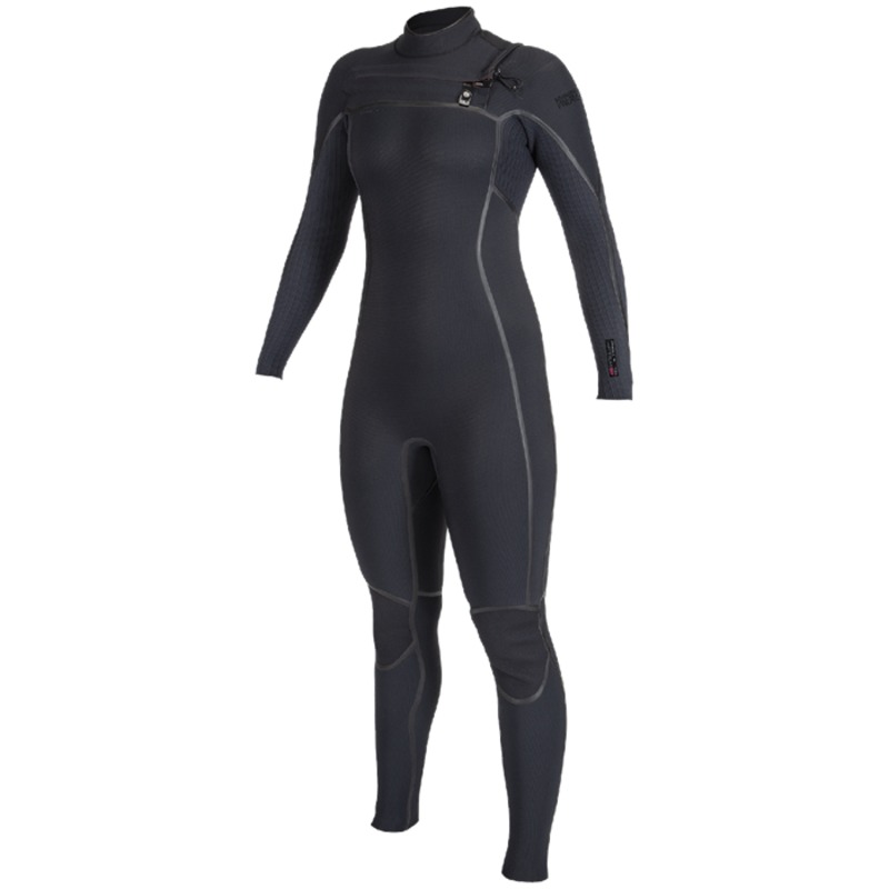 オニール レディース 水着 上下セット O'Neill 3/2+ Hyperfreak Fire Chest Zip Wetsuit - Women's Bla...