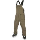 【送料無料】 ボルコム メンズ カジュアルパンツ ボトムス Volcom Rain GORE-TEX Bib Overalls Dark Teak