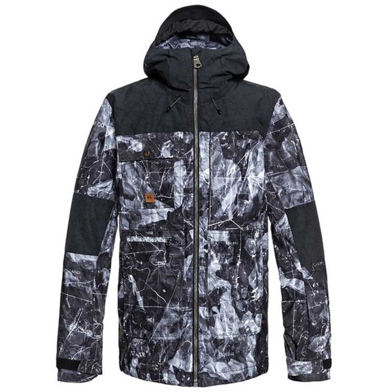 クイックシルバー メンズ ジャケット・ブルゾン アウター Quiksilver Arrow Wood Jacket Tannenbaum Black クイックシルバー メンズ ジャケット・ブルゾン アウター Quiksilver Arrow Wood Jacket Tannenbaum Black