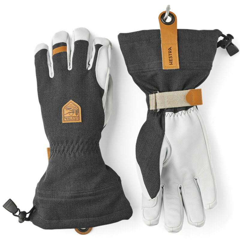 【送料無料】 ヘストラ メンズ 手袋 アクセサリー Hestra Army Leather Patrol Gauntlet Gloves Charcoal