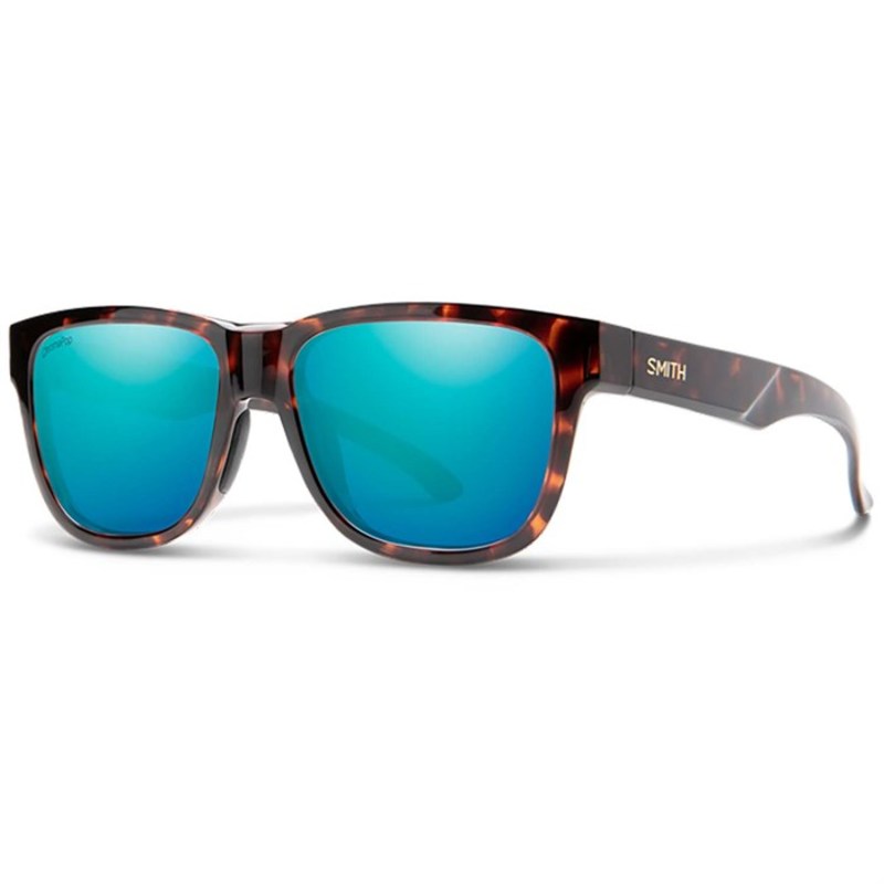 ̵ ߥ  󥰥饹 ꡼ Smith Lowdown Slim 2 Sunglasses Tortoise/ChromaPop Polarized Opal Mirror