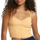 【送料無料】 ルーカ レディース タンクトップ トップス RVCA Silhouette Sweater Tank - Women's Melon