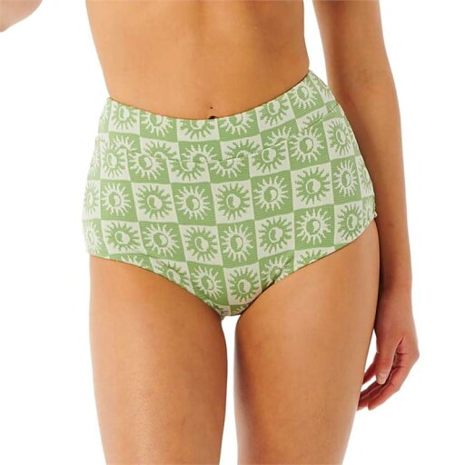 【送料無料】 リップカール レディース ボトムスのみ 水着 Rip Curl Summer Check Jacquard Boyleg Bikini Bottom - Women's Green 【送料無料】 リップカール レディース ボトムスのみ 水着 Rip Curl Summer Check Jacquard Boyleg Bikini Bottom - Women's Green