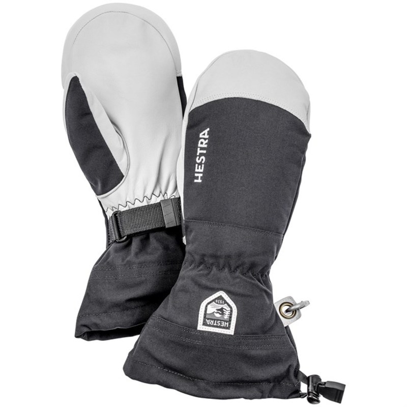 【送料無料】 ヘストラ メンズ 手袋 アクセサリー Hestra Army Leather Heli Ski Mittens Black