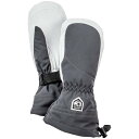 【送料無料】 ヘストラ レディース 手袋 アクセサリー Hestra Heli Mittens - Women's Grey/Off White