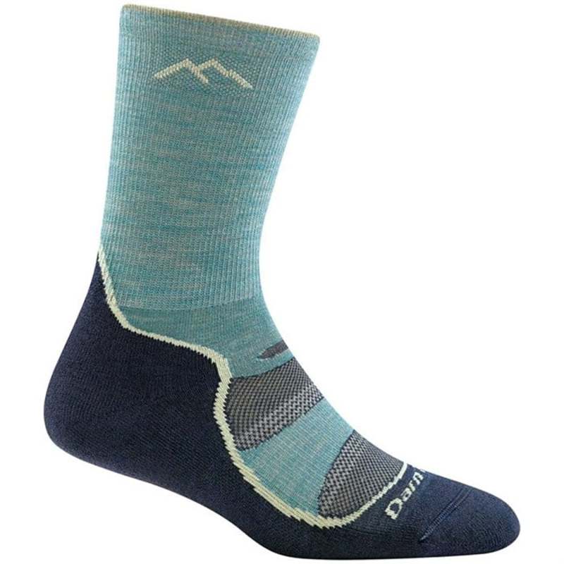 yz _[^t fB[X C A_[EFA Darn Tough Hiker Micro Crew Lightweight Cushion Socks - Women's Aqua