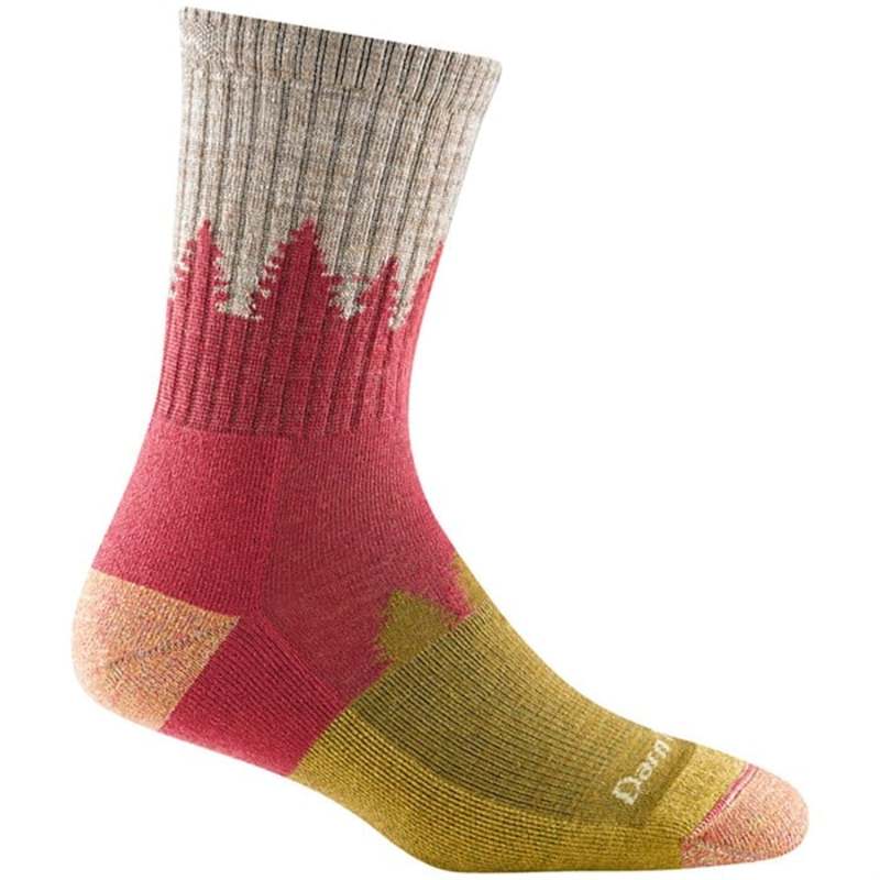 yz _[^t fB[X C A_[EFA Darn Tough Treeline Micro Crew Midweight Cushion Socks - Women's Cranberry