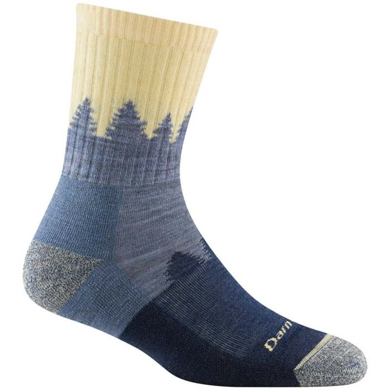 yz _[^t fB[X C A_[EFA Darn Tough Treeline Micro Crew Midweight Cushion Socks - Women's Light Denim