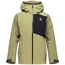 【送料無料】 ブラックダイヤモンド メンズ ジャケット・ブルゾン アウター Black Diamond Recon Stretch Ski Shell Jacket Cedarwood/Black