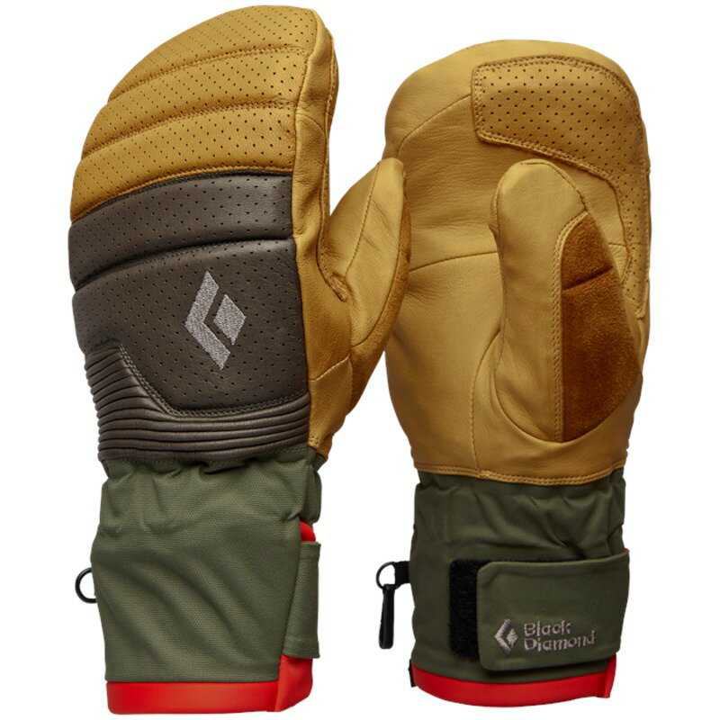 【送料無料】 ブラックダイヤモンド メンズ 手袋 アクセサリー Black Diamond Progression Mittens Natural/Walnuts