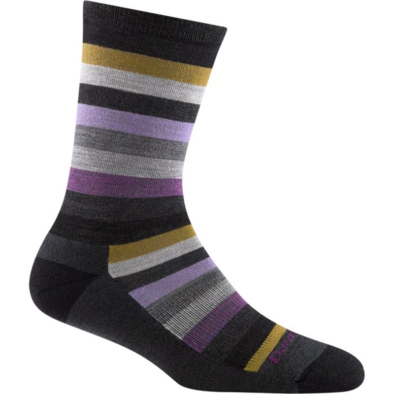 yz _[^t fB[X C A_[EFA Darn Tough Mystic Stripe Lightweight Cushion Crew Socks - Women's Gray