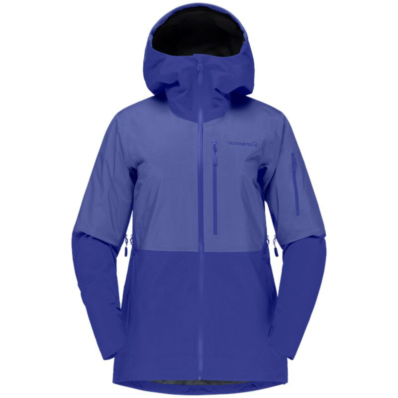 【送料無料】 ノローナ レディース ジャケット・ブルゾン アウター Norrona Lofoten GORE-TEX Jacket - Women's Violet Storm/Royal Blue