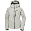 yz w[nZ fB[X WPbgEu] AE^[ Helly Hansen Alphelia Lifaloft Jacket - Women's Mellow Grey