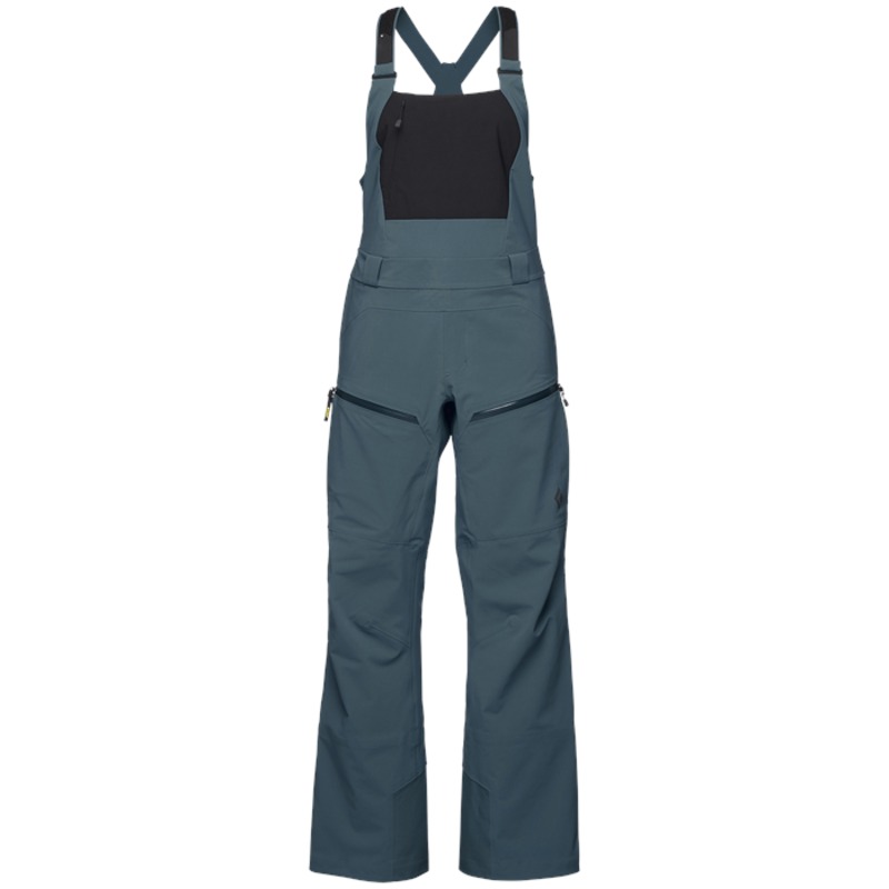 【送料無料】 ブラックダイヤモンド レディース カジュアルパンツ ボトムス Black Diamond Recon Stretch Bibs - Women's Creek Blue