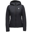 【送料無料】 ブラックダイヤモンド レディース ジャケット・ブルゾン アウター Black Diamond First Light Stretch Hoodie - Women's Black