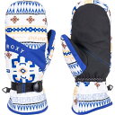 【送料無料】 ロキシー レディース 手袋 アクセサリー Roxy Jetty Mittens - Women's Bright White Chandail