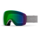 【送料無料】 スミス メンズ サングラス・アイウェア アクセサリー Smith Skyline Goggles Cloudgrey/Chromapop Everyday Green Mirror