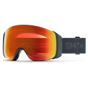 【送料無料】 スミス メンズ サングラス・アイウェア アクセサリー Smith 4D MAG Goggles Slate/ChromaPop Everyday Red Mirror+ChromaPop Storm Yellow Flash(4)