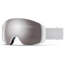 【送料無料】 スミス メンズ サングラス・アイウェア アクセサリー Smith 4D MAG Goggles White Vapor/ChromaPop Sun...
