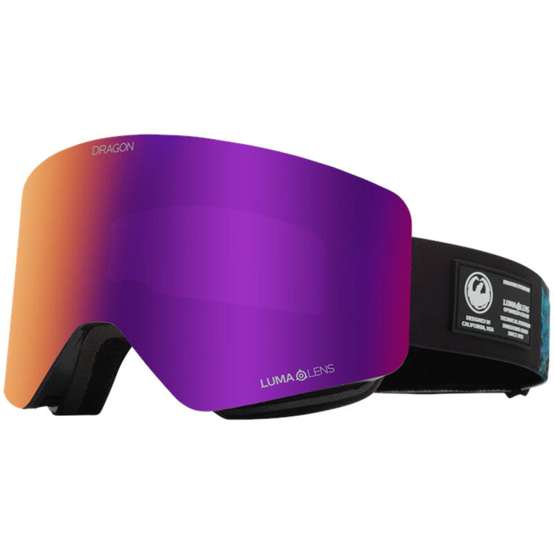 【送料無料】 ドラゴン メンズ サングラス・アイウェア アクセサリー Dragon R1 OTG Goggles Black Pearl/LumaLens Purple Ion+LumaLens Amber