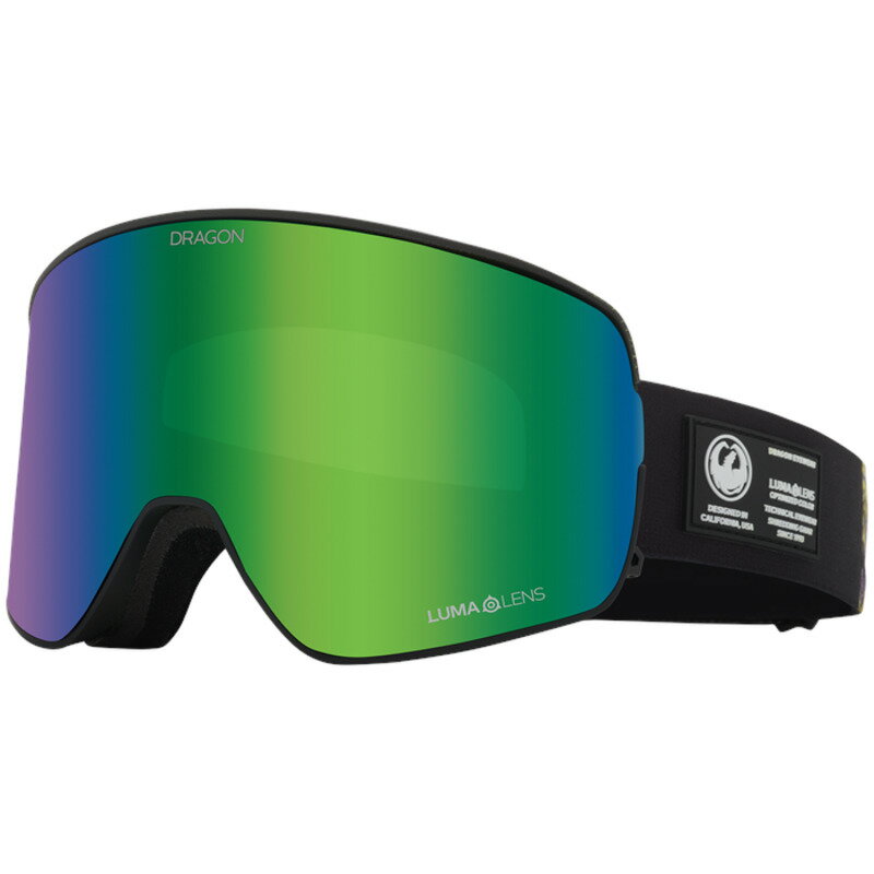 【送料無料】 ドラゴン メンズ サングラス アイウェア アクセサリー Dragon NFX2 Goggles Lichen/LumaLens Green Ion LumaLens Amber