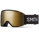 yz X~X Y TOXEACEFA ANZT[ Smith Squad MAG Low Bridge Fit Goggles Black/ChromaPop Sun Black Gold Mirror+ChromaPop Storm Blue Sensor Mirror