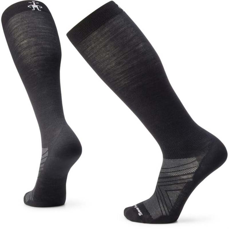 楽天ReVida 楽天市場店【送料無料】 スマートウール メンズ 靴下 アンダーウェア Smartwool Zero Cushion Extra Stretch OTC Socks Black