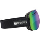 【送料無料】 ドラゴン メンズ サングラス・アイウェア アクセサリー Dragon X1 Goggles Icon Red/LumaLens Red Ion 3