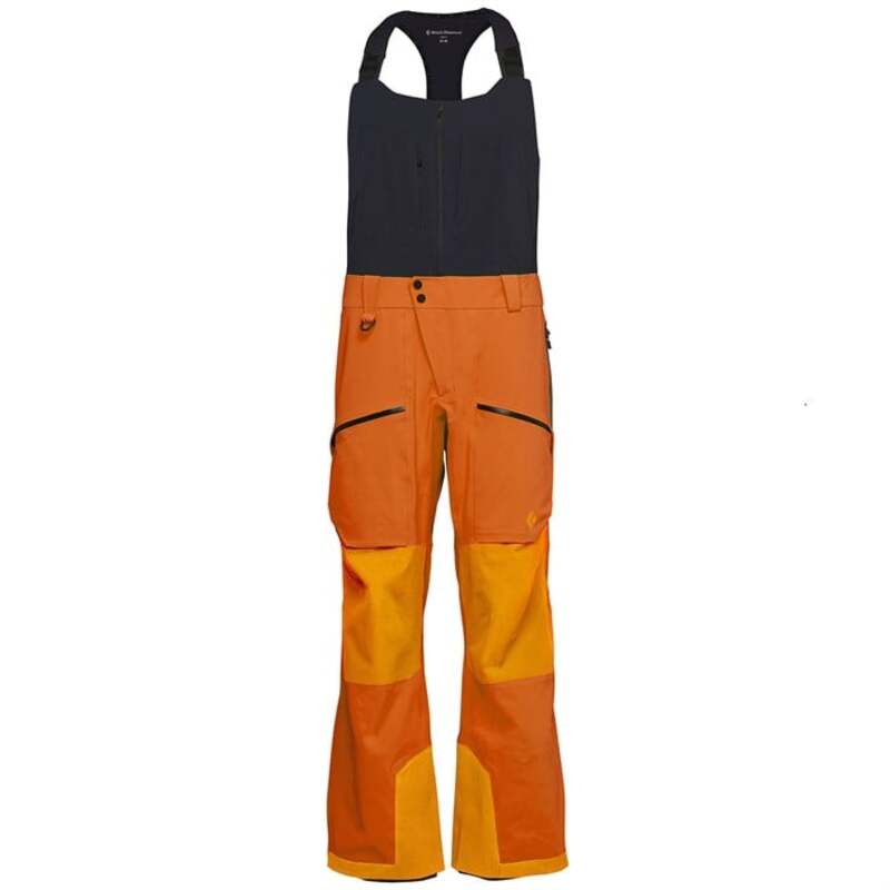 【送料無料】 ブラックダイヤモンド メンズ カジュアルパンツ ボトムス Black Diamond Recon Stretch Pro Bib Pants BD Orange/Flame Orange