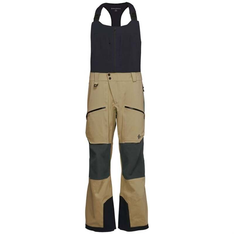 【送料無料】 ブラックダイヤモンド メンズ カジュアルパンツ ボトムス Black Diamond Recon Stretch Pro Bib Pants Khaki/Smoke