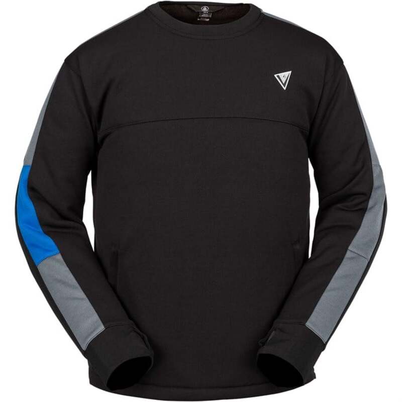 【送料無料】 ボルコム メンズ パーカー・スウェット アウター Volcom Hydro Riding Crew Fleece Black