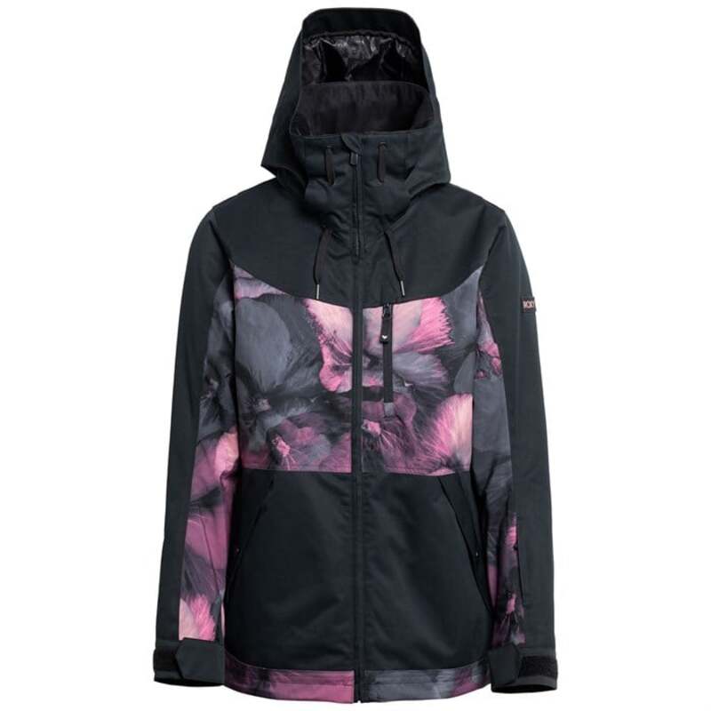 ロキシー アウター レディース 【送料無料】 ロキシー レディース ジャケット・ブルゾン アウター Roxy Presence Parka Jacket - Women's True Black/Pansy Pansy