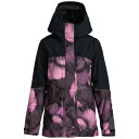 ロキシー ブルゾン レディース 【送料無料】 ロキシー レディース ジャケット・ブルゾン ゴアテックス アウター Roxy Glade GORE-TEX Printed Jacket - Women's True Black/Pansy Pansy