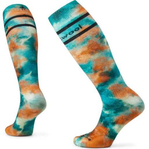 【送料無料】 スマートウール レディース 靴下 アンダーウェア Smartwool Full Cushion Tie-Dye OTC Socks - Women's Cascade Green 【送料無料】 スマートウール レディース 靴下 アンダーウェア Smartwool Full Cushion Tie-Dye OTC Socks - Women's Cascade Green