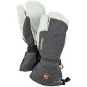 【送料無料】 ヘストラ メンズ 手袋 アクセサリー Hestra Army Leather Gore-Tex 3-Finger Mittens Grey