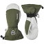 【送料無料】 ヘストラ メンズ 手袋 アクセサリー Hestra Army Leather Heli Ski Mittens Olive